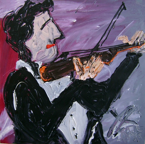 Suonatore di violino - (c) Tresin